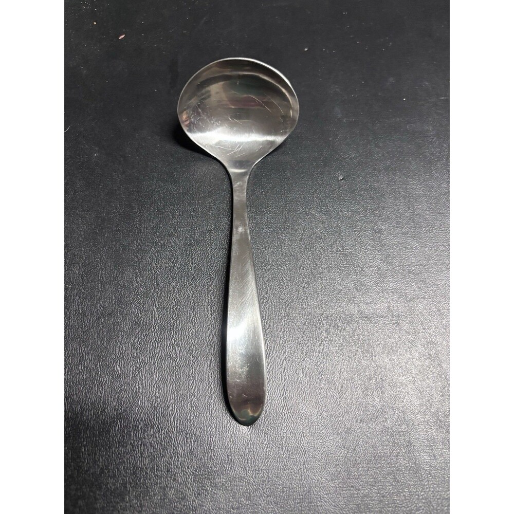 Vintage Selandia Denmark Stainless Steel Gravy Ladle - MCM Sauce Spoon SLD2 18/8